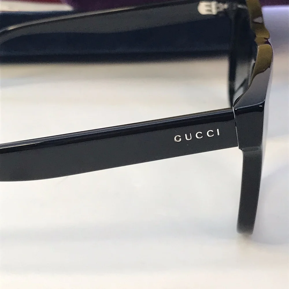 New 💯 Original GUCCI Acetate Sunglasses GG0158S Black
